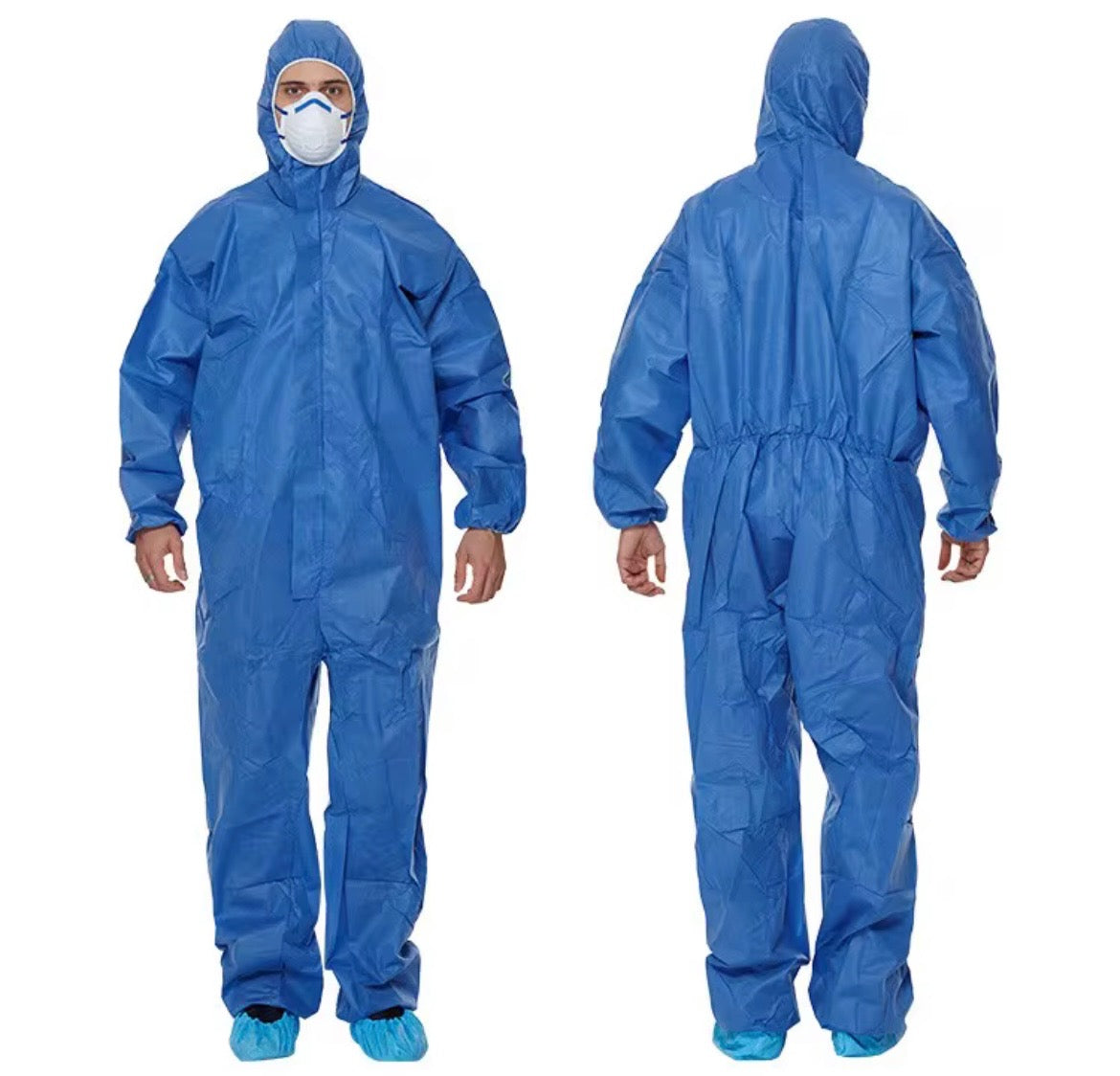 Flame Resistant Disposable Coverall w/Hood