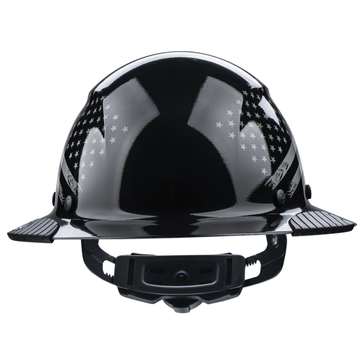 DAX American Flag Full Brim Hard Hat