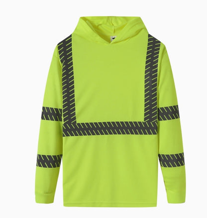 Hi-Vis Long Sleeve Reflective w/hood
