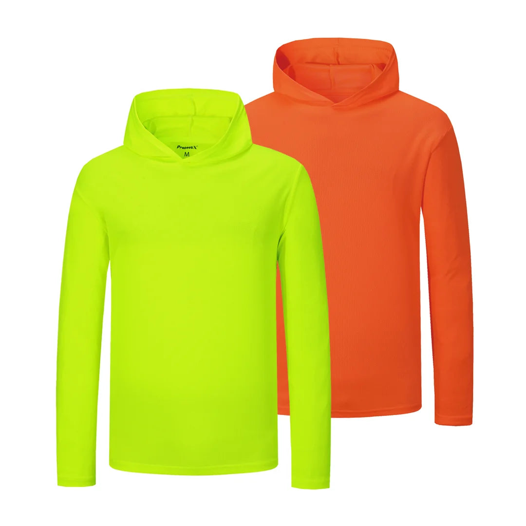 Hi-Vis Hooded shirt