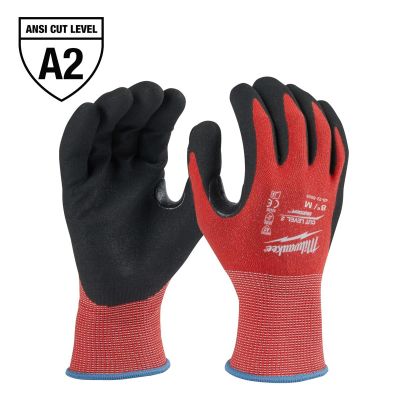 Milwaukee A2 Coated Nitrile Dipped Gloves
