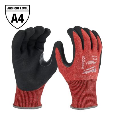 Milwaukee A4 Nitrile Dipped Gloves